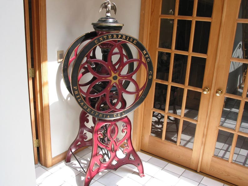 Antique Floor Model Coffee Grinder Etsy