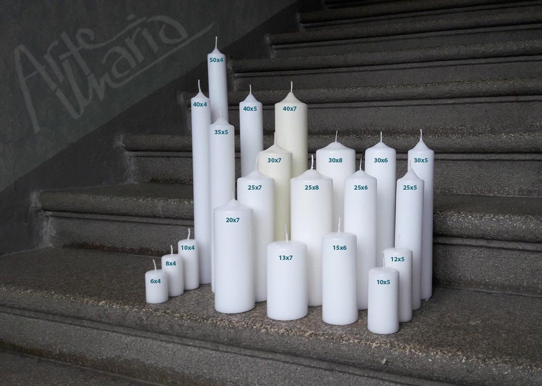 Make Candle BLANK Incl. Candle Box / Communion Candle Make Your Own