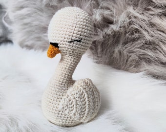 かぎ針編みの白鳥のあみぐるみパターン：クロエ・トイ（PDF） - Etsy 日本