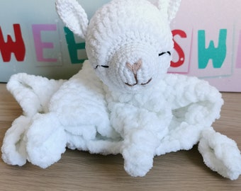 No Drama Baby Llama Lovey Crochet Pattern PDF