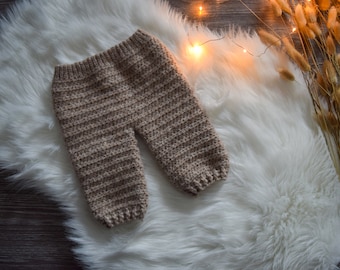 Baby Pullover Pants Crochet Pattern PDF