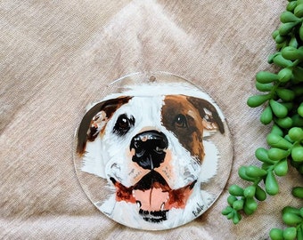 Hand Painted Pet Portrait Ornaments OCT PRE ORDER