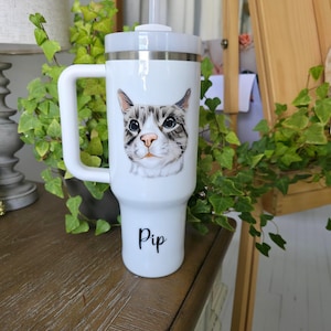 Brand Name Hand Painted Pet Portrait Tumblers JUNE 1ST-31ST