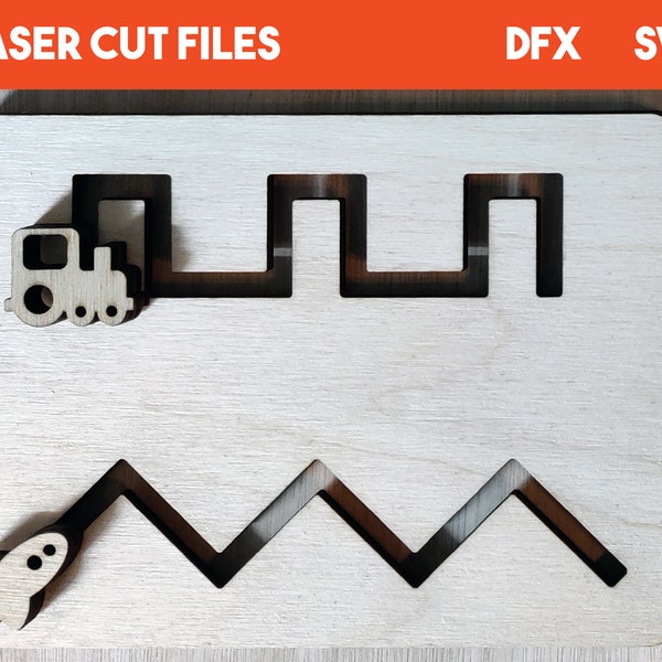 Busy board montessori laser cut SVG DXF digital file for Glowforge / instant download