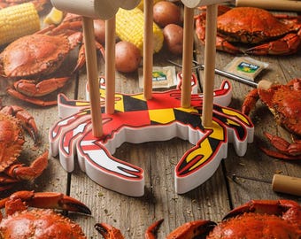 Maryland Flag Crab Mallet Display