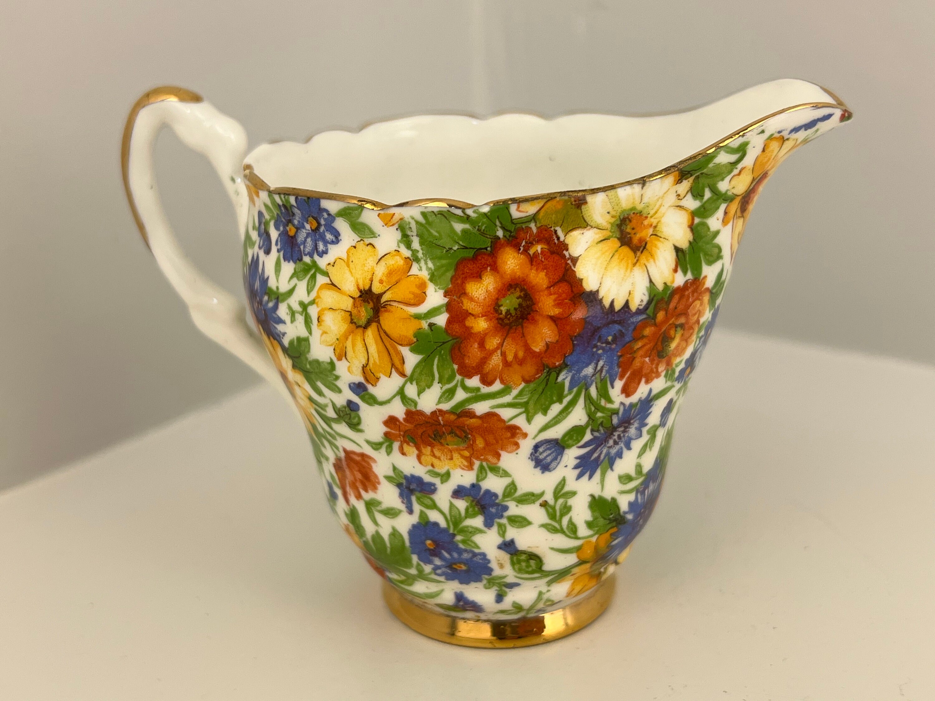 Royal Ardalt Bone China Floral Creamer 2133G Etsy