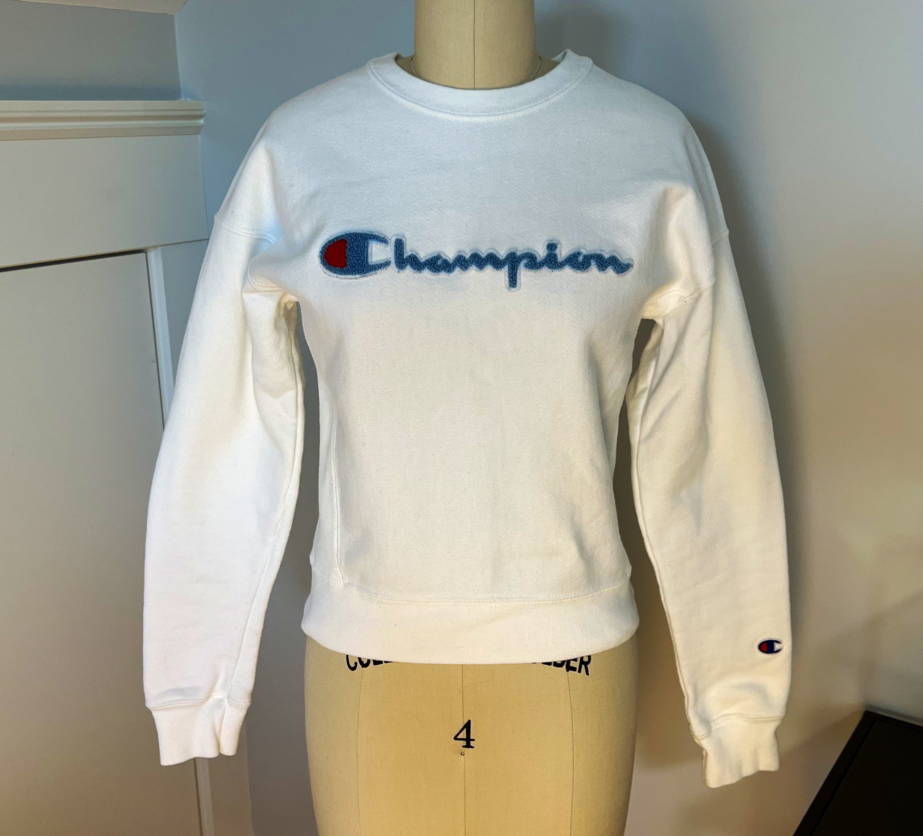 Champion chenille reverse weave sweatshirt hotsell