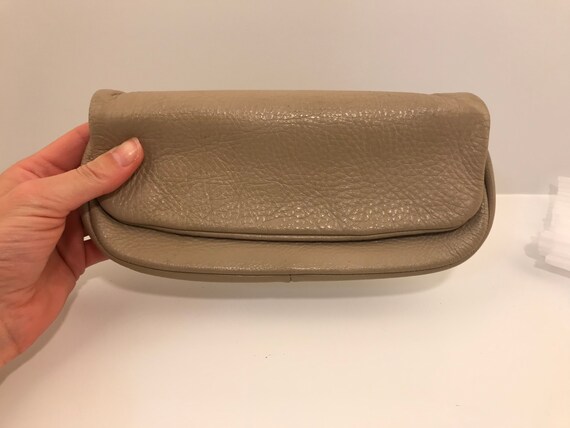 Pebble grain clutch wallet sale