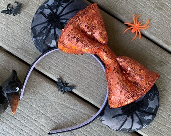 Jack Skellington inspired Mickey Ears