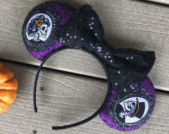 Haunted Mansion inspired Mickey / Minnie ears