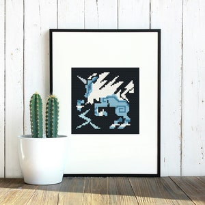 PATTERN - Kirin Icon | Cross Stitch Pattern | Instant Download PDF