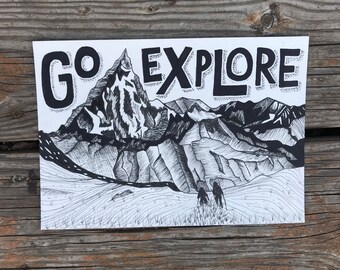 Go Explore Print