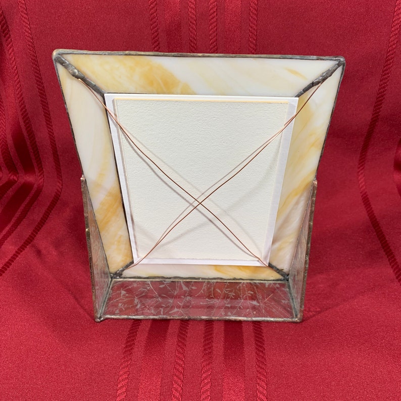 Stained Glass Picture Frame Etsy