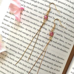 Rose Zircon Swarovski Crystal Earrings: 18k Gold Plated Dangle Earrings