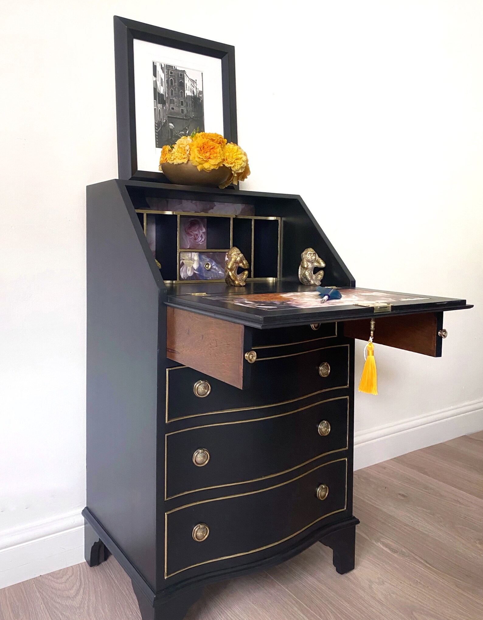 Writing desk bureau Etsy