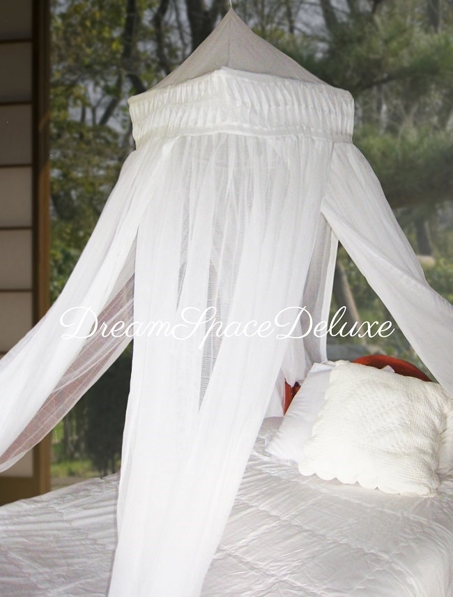 Cotton Bed Canopy Mosquito Net. Temple - Etsy