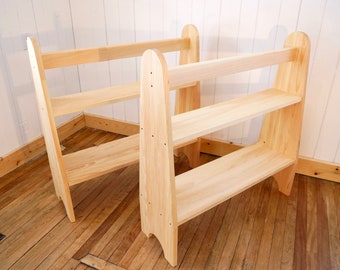 Waldorf Playstand (set of 2) / Dividers / bookshelves / No Canopy / Sanded and oiled