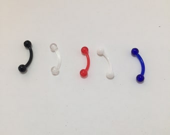 16G curved BioFlex plastic barbells 3 for 9.99