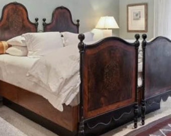 Late 19th Century Headboard Iton Art