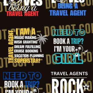 Travel agent Png Sublimation files
