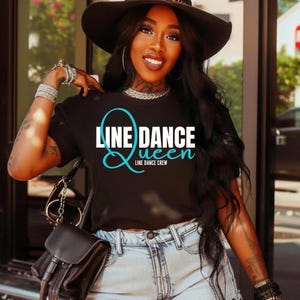 Line Dance Queen png sublimation files