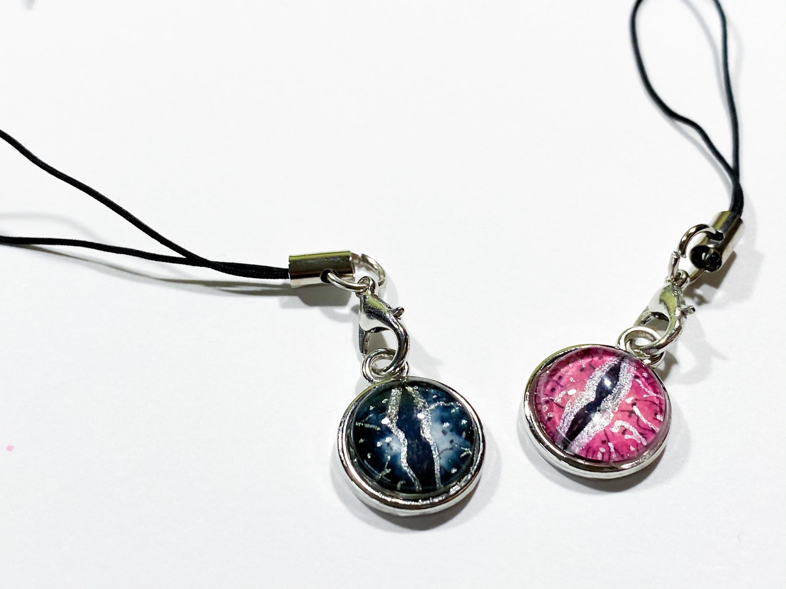 Dinosaur Eye PHONE CHARM pull tie accessory phone strap