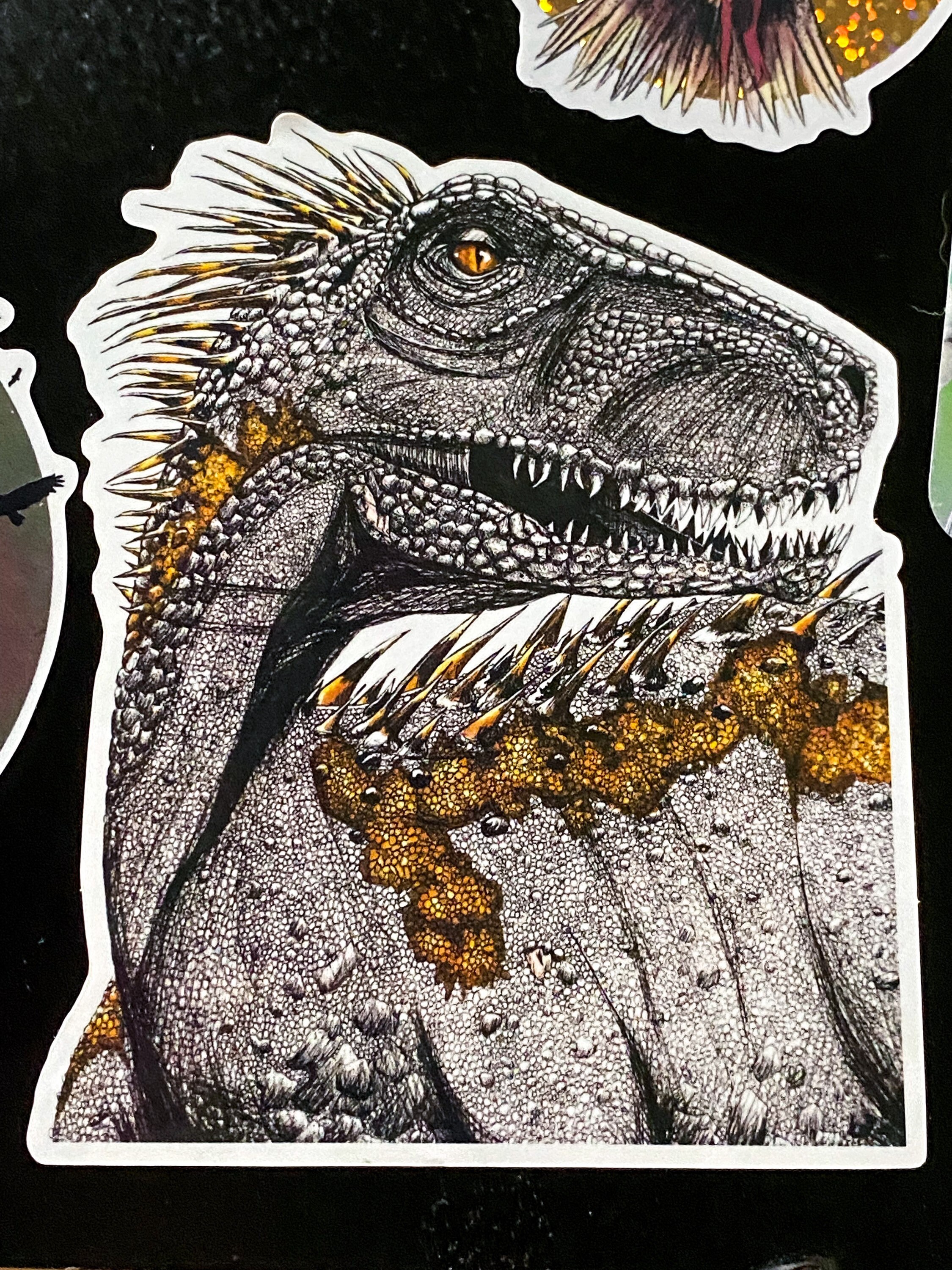 Indoraptor Sticker Indoraptor STICKER Die-cut Jurassic World Fallen Kingdom Dinosaur ...
