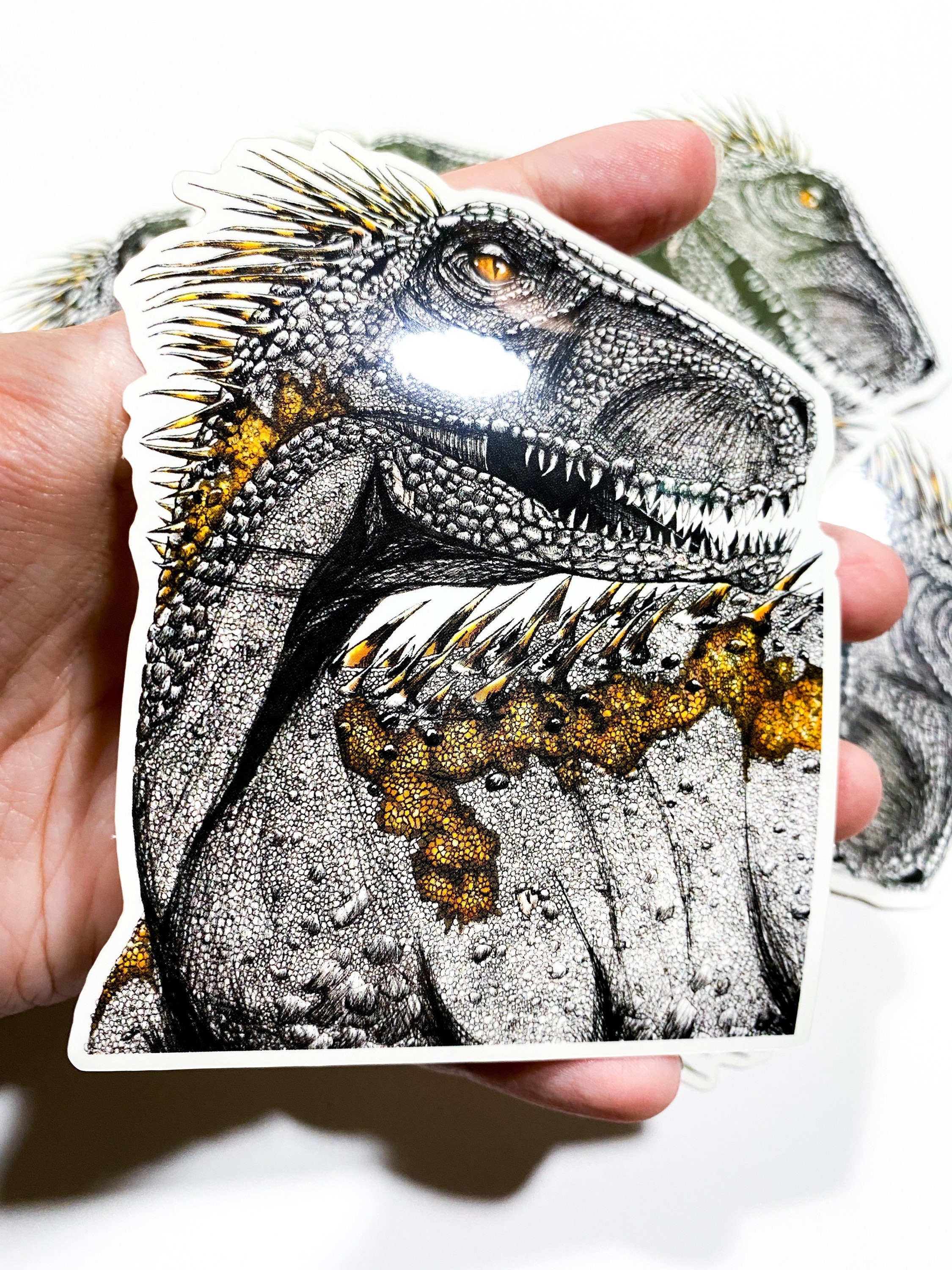 Indoraptor Sticker Indoraptor STICKER Die-cut Jurassic World Fallen Kingdom Dinosaur ...