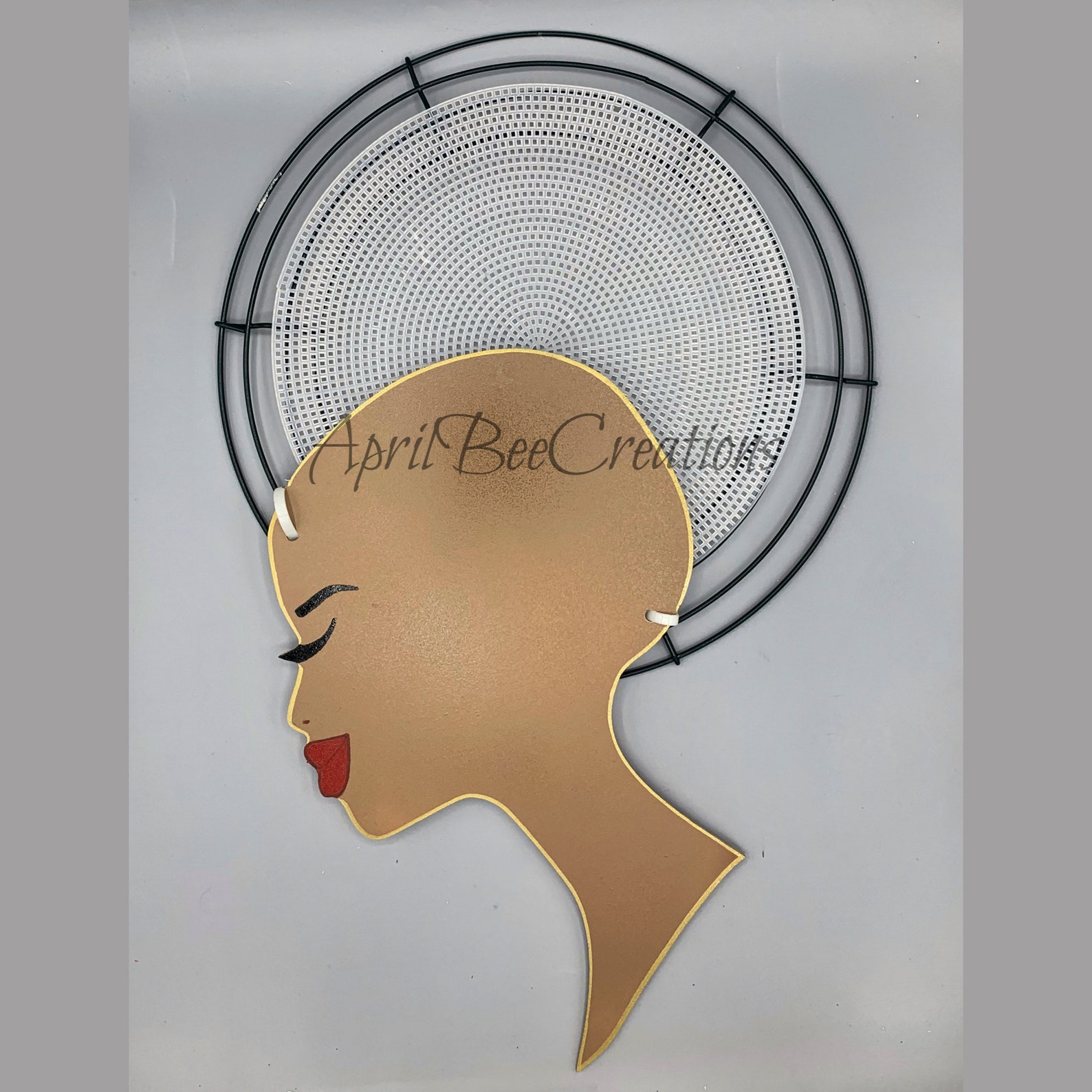 Diva Wreath Silhouette Diva Head For Wreaths Diva Face Etsy