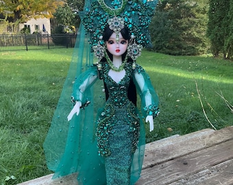 Handmade Frog Princess Doll
