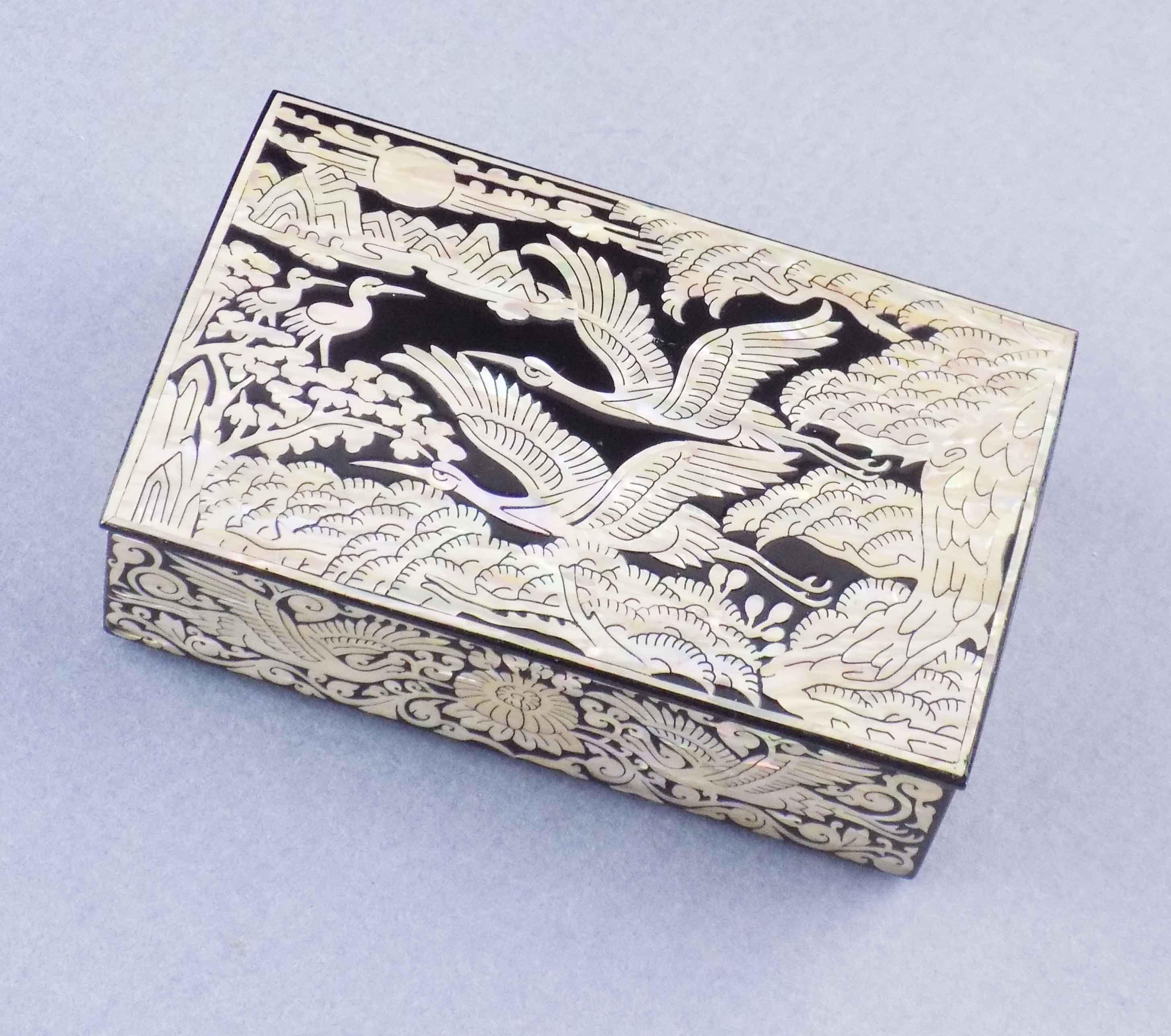 韓国伝統工芸品 真珠層漆器 ナジョンチルギ Najeon Chilgi（韓国