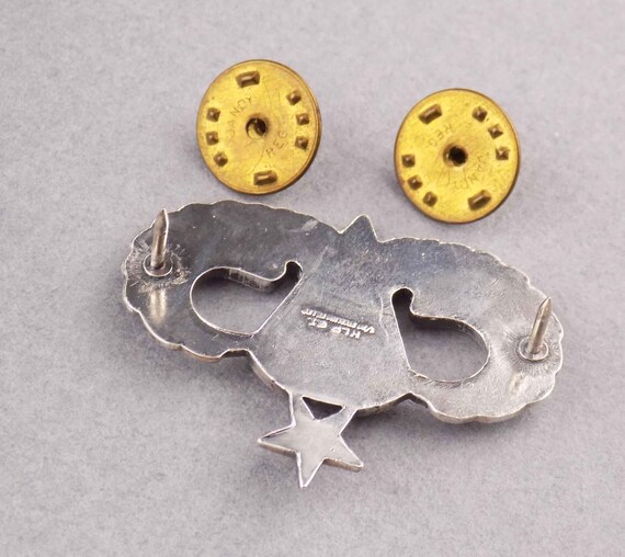 Original Genuine US Army Senior Parachutist Badge Metal Jump Wings