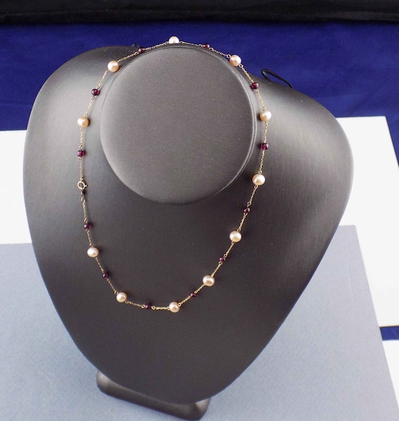 Jcm 10kt shop pearl necklace