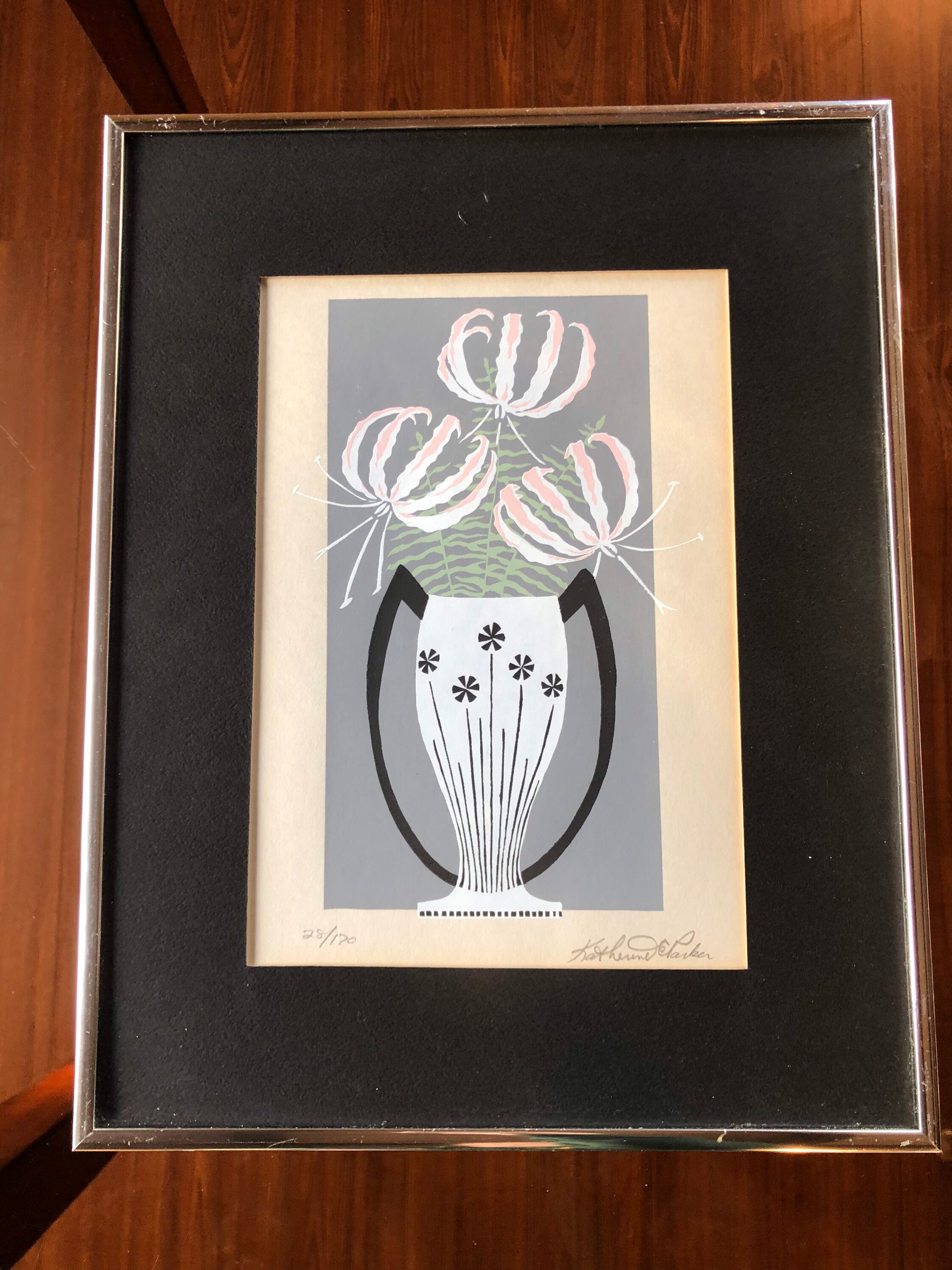 Original Serigraph by Katherine E. Parker Etsy