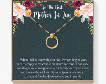 mother in law necklace gift