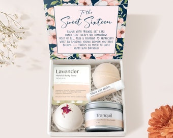 16th birthday gift basket