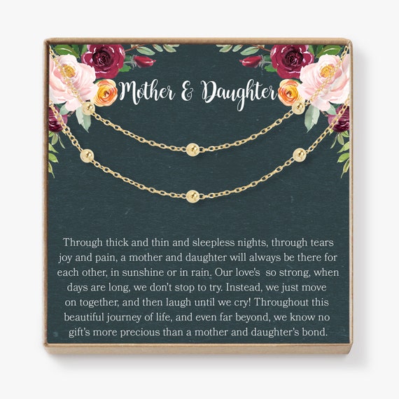 mother daughter gifts etsy