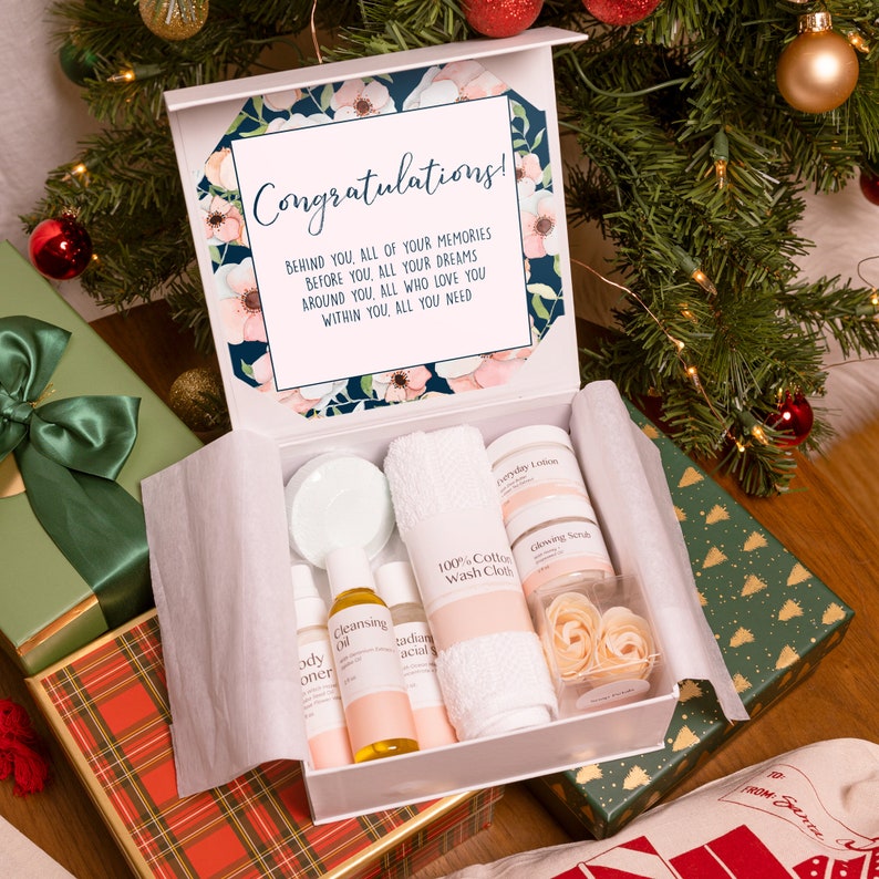 Graduation Gift Box Gift Basket For Girls College High Etsy Sweden