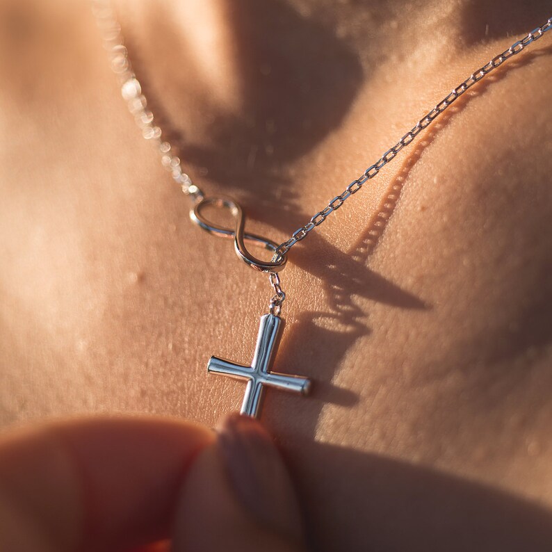 Infinity Cross Gift for Expecting Moms Necklace: Expecting Mother Gifts Present for Expecting Moms Mom to Be Pregnancy Pregnant Woman