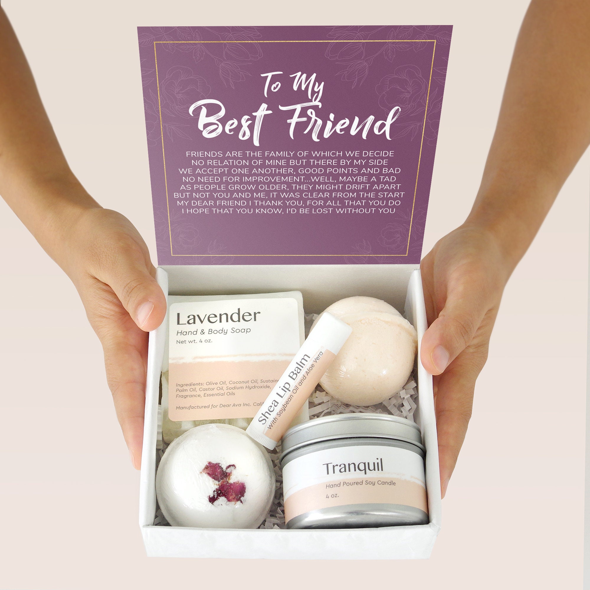 Best Friend Gift Box Set BFF Gift Jewelry Long Distance Etsy
