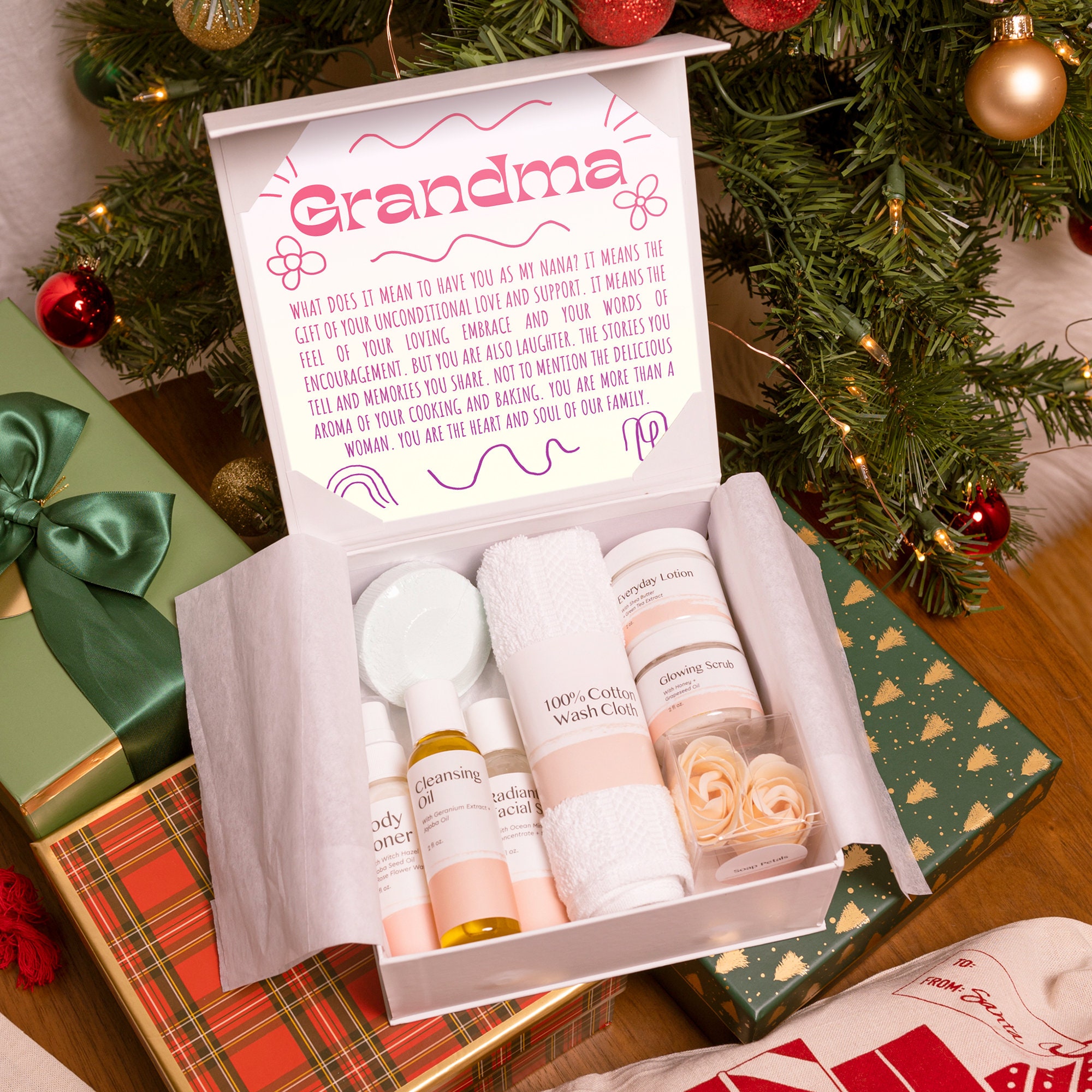 Grandma Gift Box Set Grandma Gift Grandma Spa Mother's Etsy UK