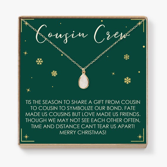 christmas gift ideas for female cousins