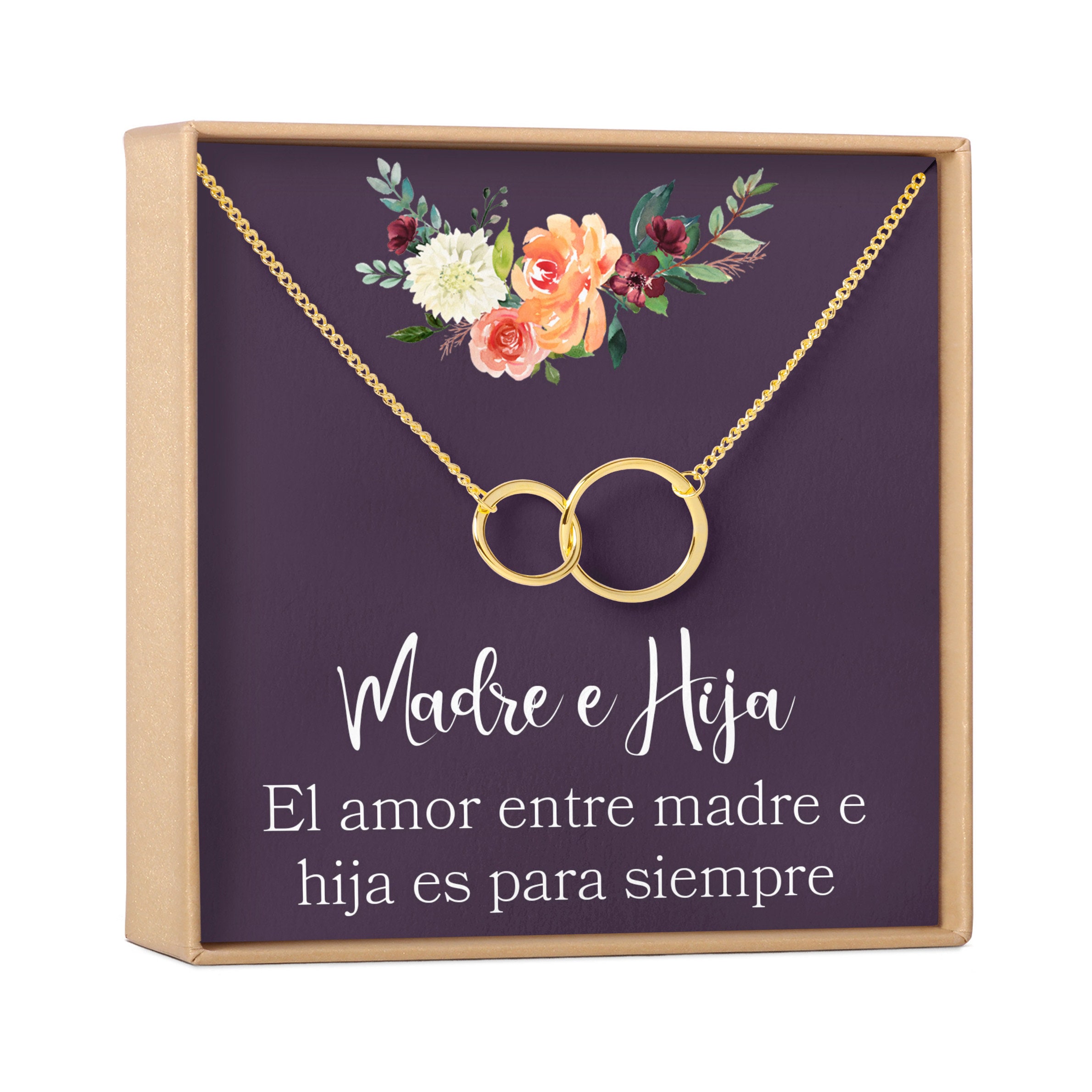 Madre E Hija Gift Collar Jewelry Joyería - Etsy