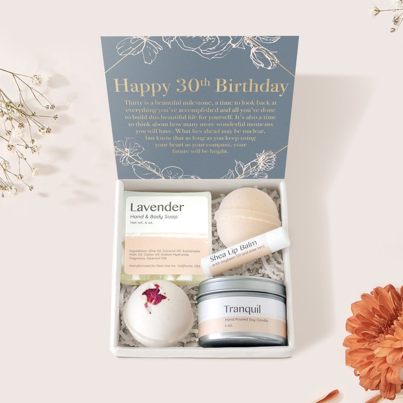 30th Birthday Spa Gift Box