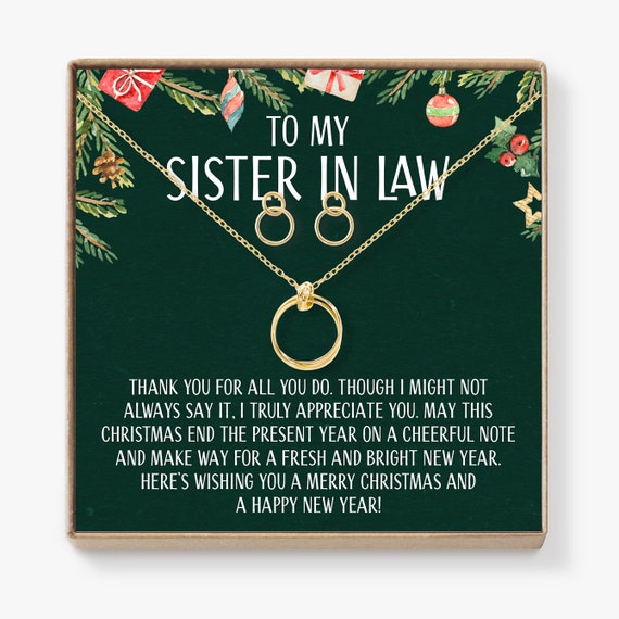 Xmas Gift from Sister From Sister In Law Sister Gift SISTER IN LAW Gift Sisters New Sister In Law Christmas Gift for Sister in Law