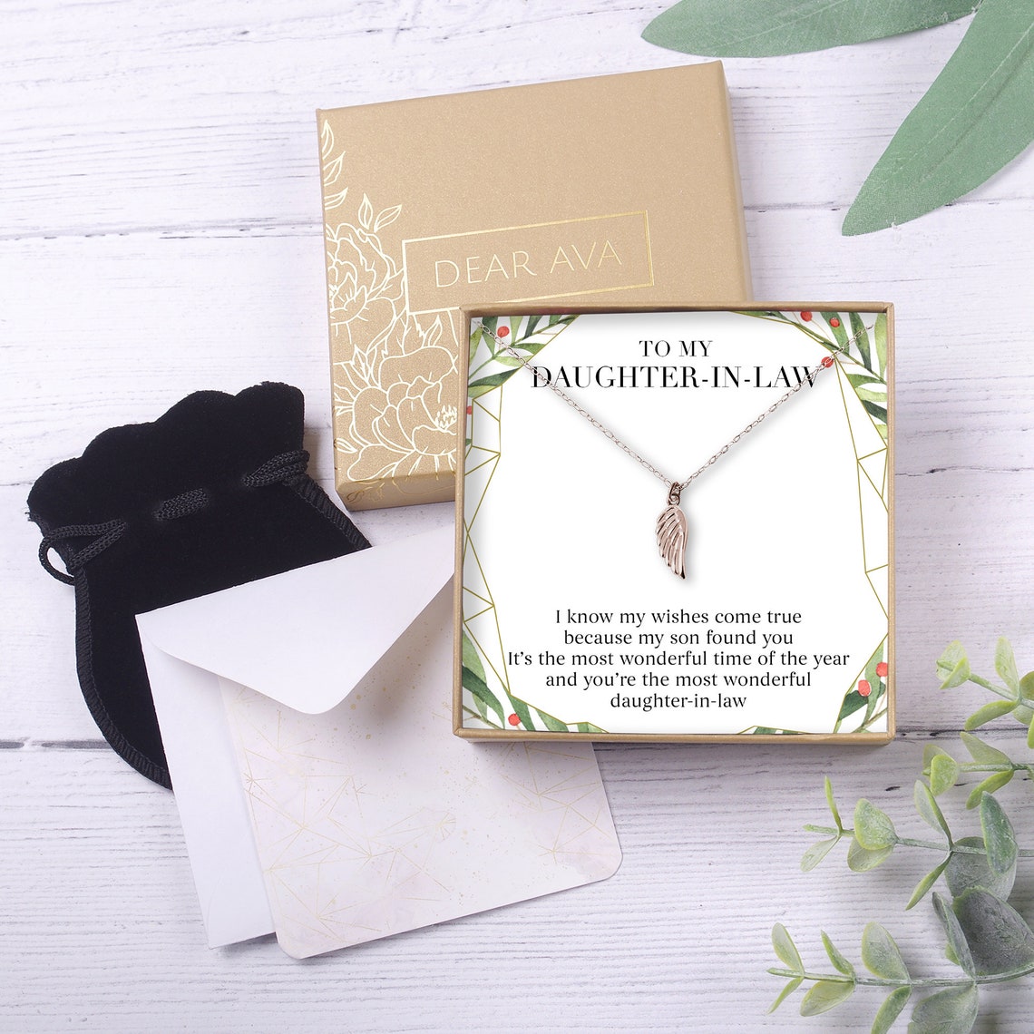 Christmas Gift for Daughter in Law: Necklace Jewelry Xmas | Etsy