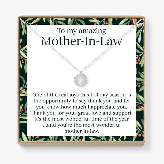 what to give your mother in law for christmas