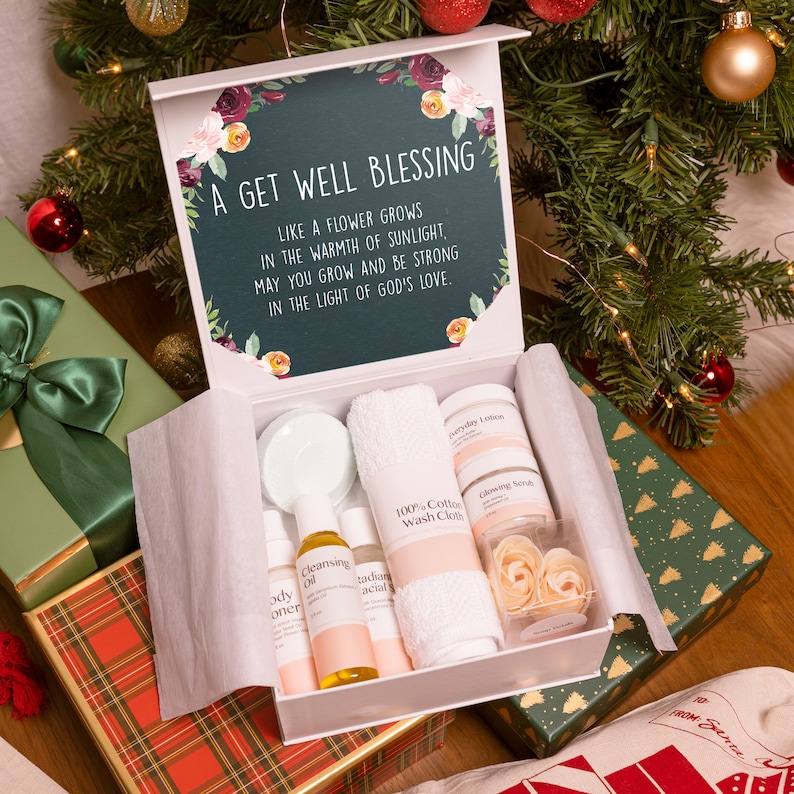 Get Well Soon Gift Gift Box Set Sick Friend Gift Feel Etsy