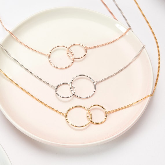 Collar Hermanas: Collar Regalo Joyería Para Hermana - Etsy