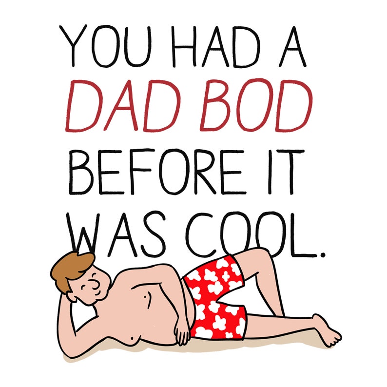 Funny Gift for Dad Bod Bottle Opener Father/'s Day Gift Gag Gift Joke Present